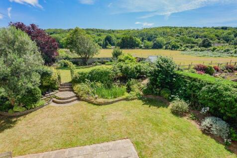 Views of the garden from the house