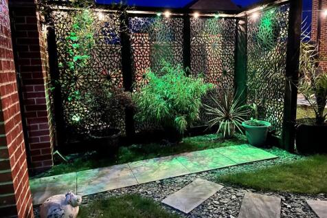 GARDEN AT NIGHT