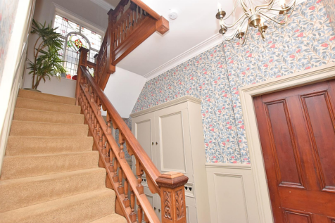 THE CARVED STAIRCASE