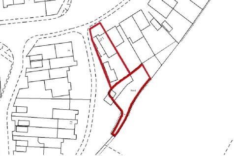 Rear Garden Boundary Sketch