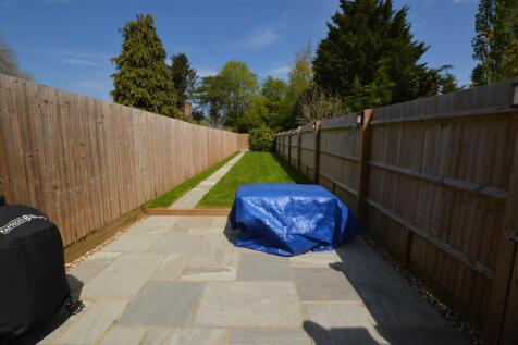 Private rear garden