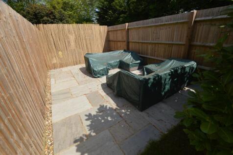 Private rear garden