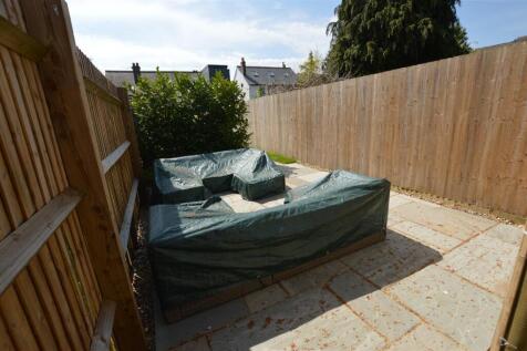 Private rear garden