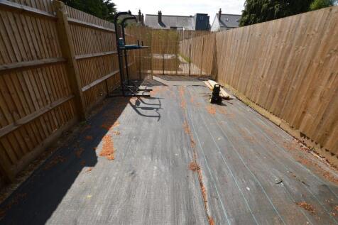 Private rear garden
