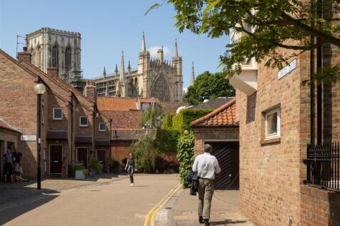Garage and Minster view