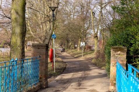 Riverside walkway