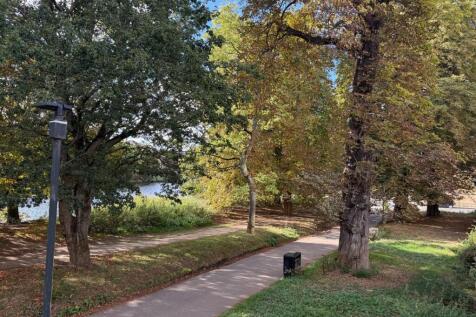 Riverside walkway
