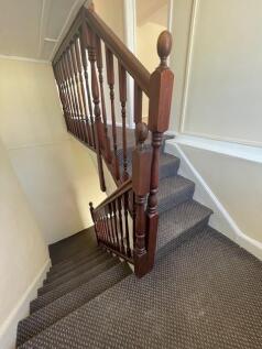 Stairway to top floor