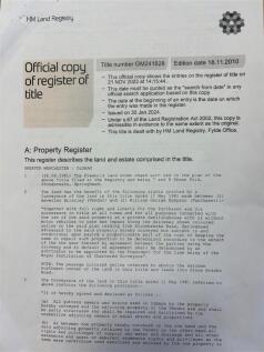 LAND REGISTRY TITLE