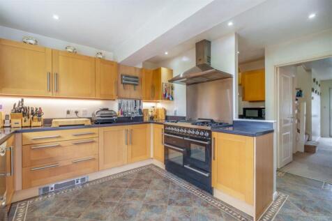 Kitchen with utility area