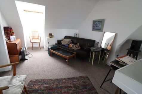 Top floor flat living room