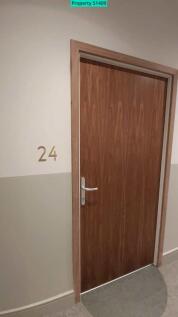 Front Door to Studio Apartment