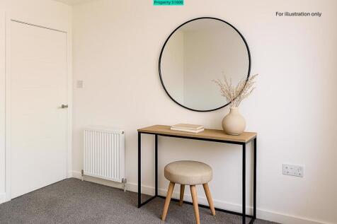 Digital image small bedroom