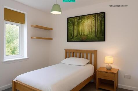 Digital image small bedroom