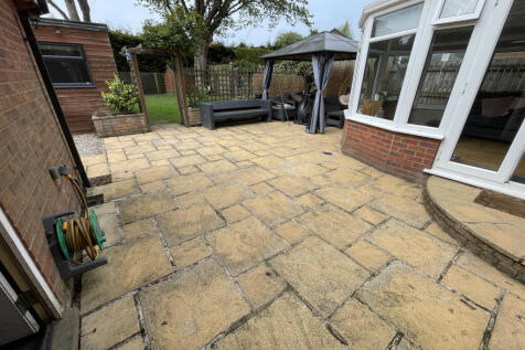 Rear patio