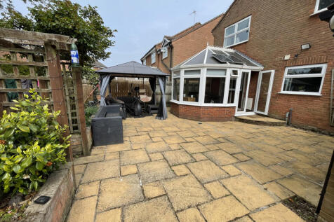 Rear patio