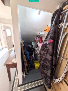Under stairs storage