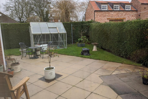 Rear garden