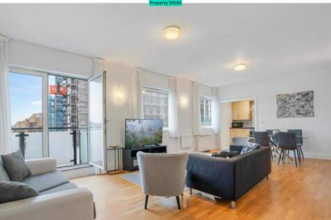 Open planned living and dining room