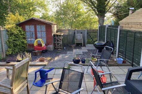 South facing rear garden