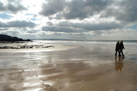 Walking at Sandymouth Bay