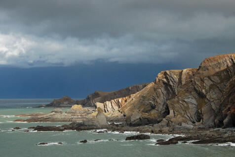 A spectactacl from the south west coastal path