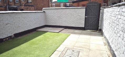 Part Paved Rear Garden