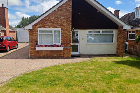 Front of house with garden