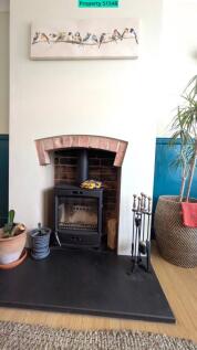 Living room log burner