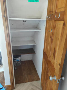 Under stairs storage cupboard