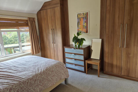 Main bedroom with built-in wardrobes