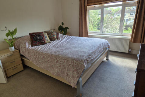 Main bedroom looking towards back garden