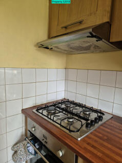 Cooking hob in kitchen
