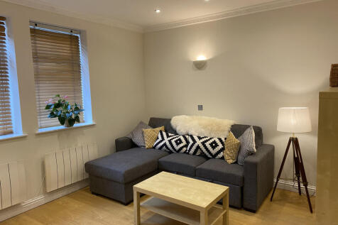 Lounge area with sofa bed