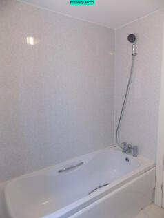 Main bathroom bath and shower