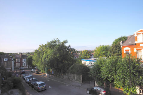 Views of central London in the distance