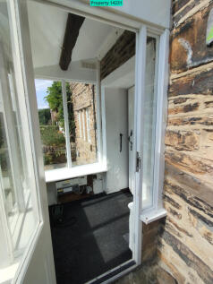 Entrance to front porch