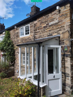 Front of cottage