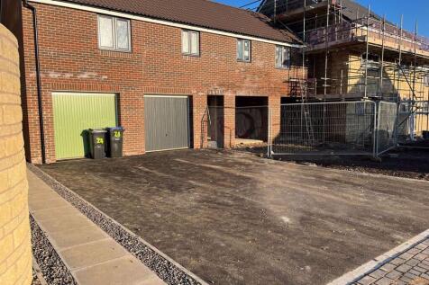 Garage and driveway