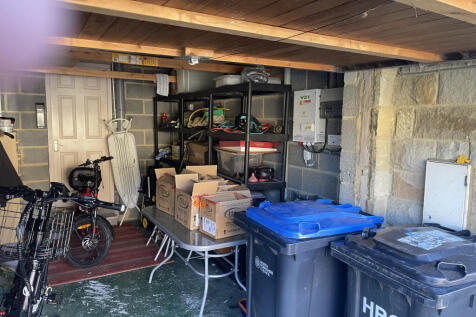 Garage, sorry about the mess