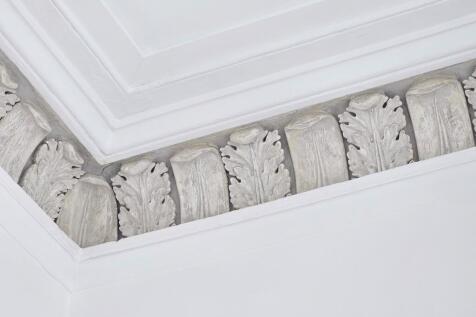 Detail on original cornicing
