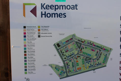 Site plan of the development