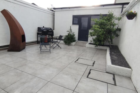 Rear patio