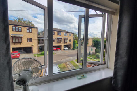 nice open view from main bedroom