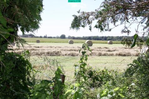View through the drop-down fence