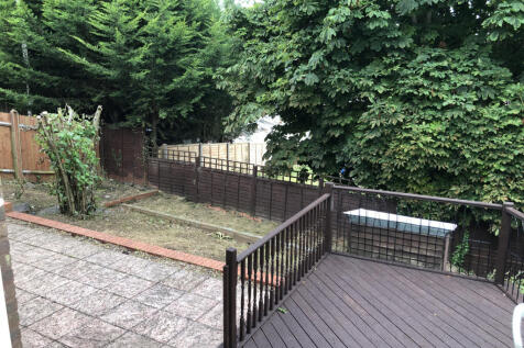 Back garden from the conservatory