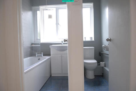 Separate bathroom and toilet