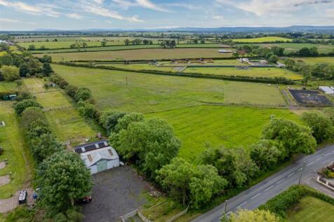 Aerial Paddock and Outbuildings