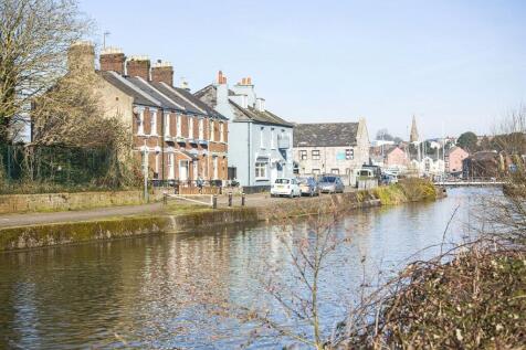 View from canal to church