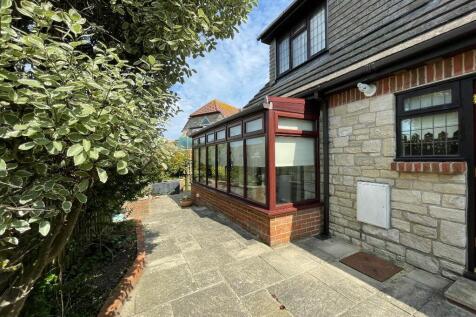 Rear of property